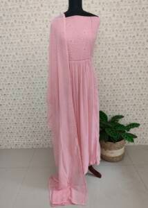 GEORGETTE SEMI STITCHED SUITS