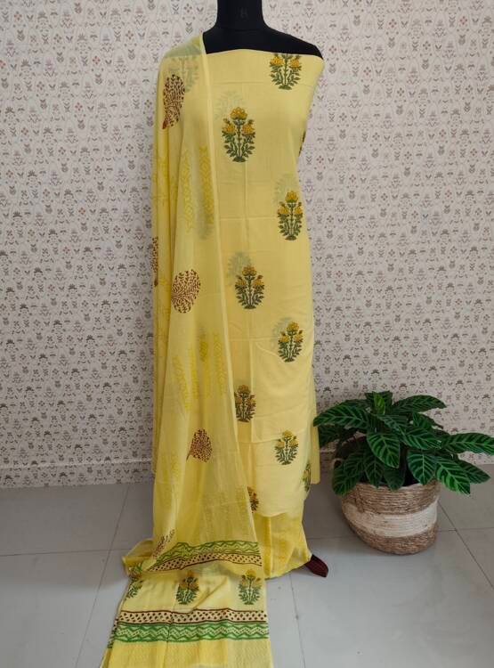 PRINTED COTTON SALWAR SUITS