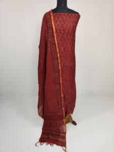 CHANDERI SILK SALWAR SUIT