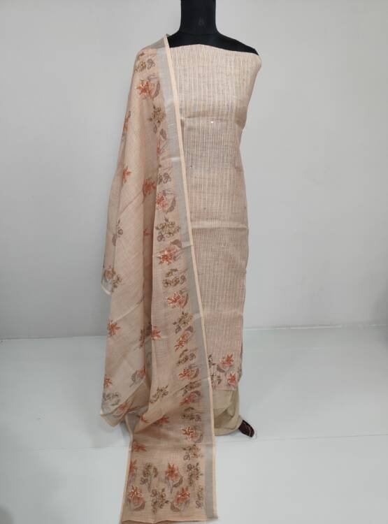 CHANDERI TISSUE SALWAR SUIT