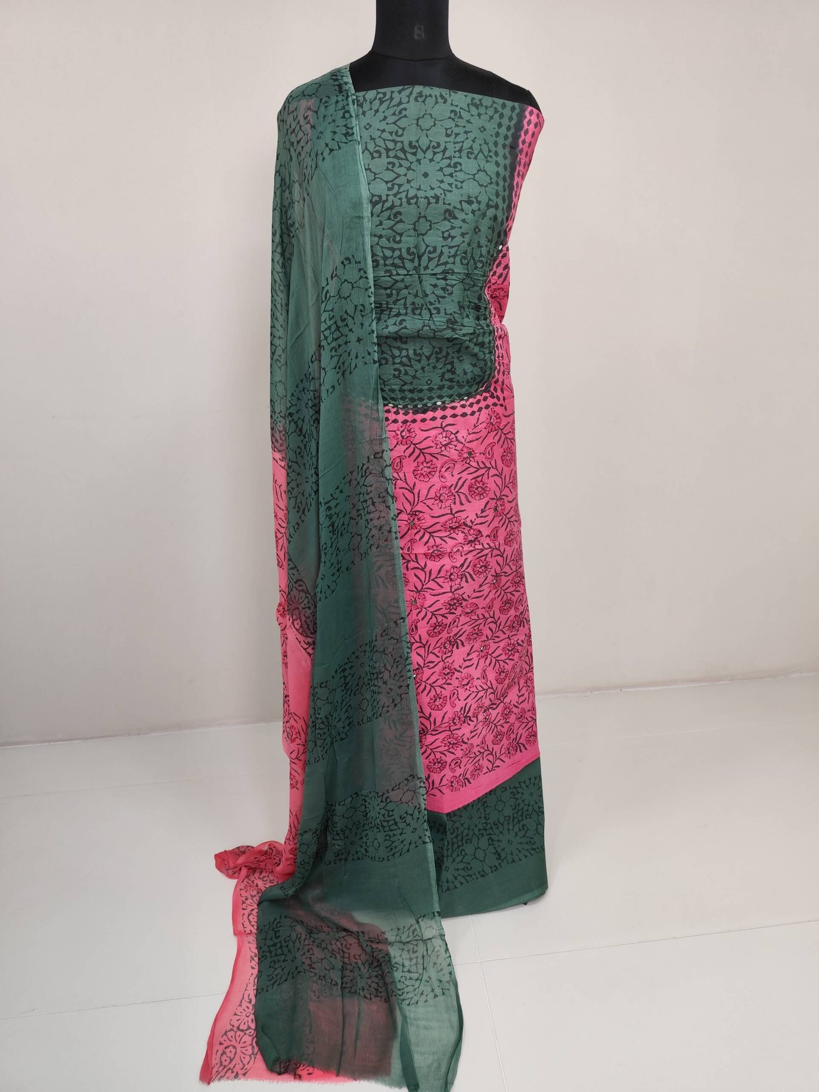 COTTON BLOCK PRINTED SALWAR SUITS