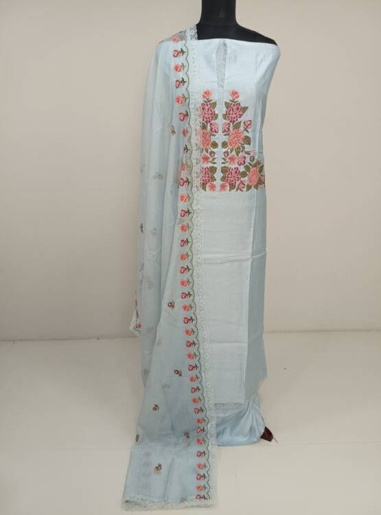 CHANDERI SILK SUITS