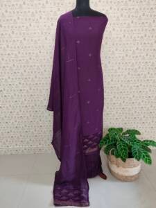 LINEN SILK BANARASI WEAVING SUITS