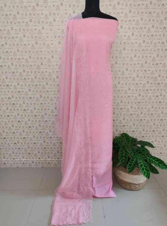 ORGANZA EMBROIDERED SUITS