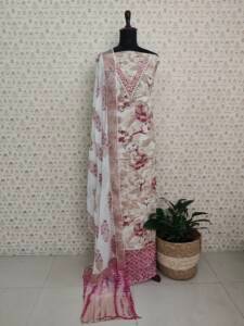 PRINTED COTTON SALWR SUITS