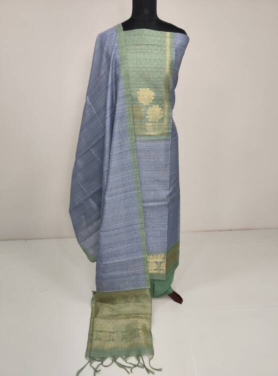 SEMI TUSSER SILK SALWAR SUIT