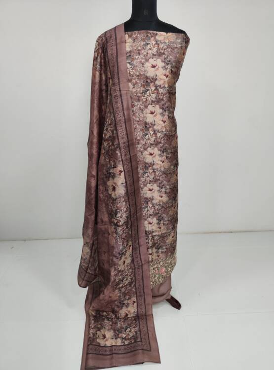 SEMI TUSSER SALWAR SUIT