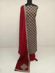 COTTON AJRAKH PRINTED  SALWAR SUIT