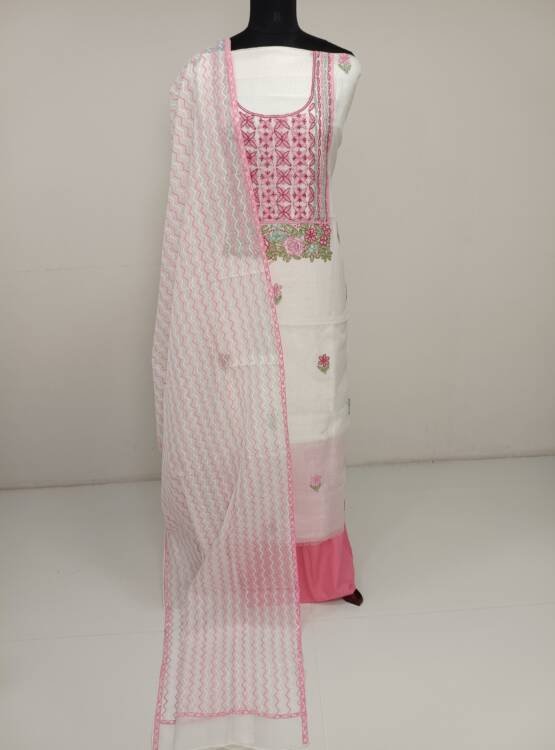 MOONGA SILK EMBROIDERED SUITS