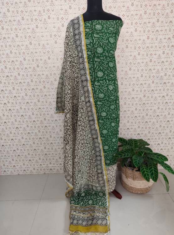 LINEN COTTON PRINTED SUITS