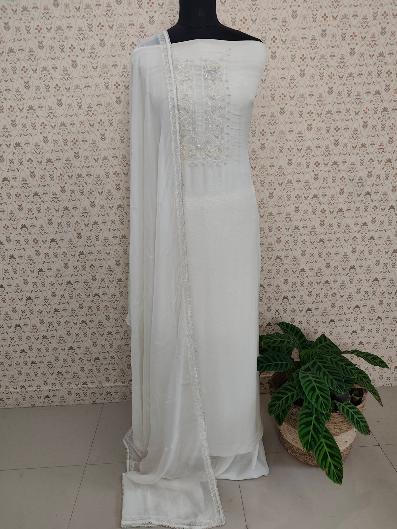 PURE ORGANZA SALWAR SUIT