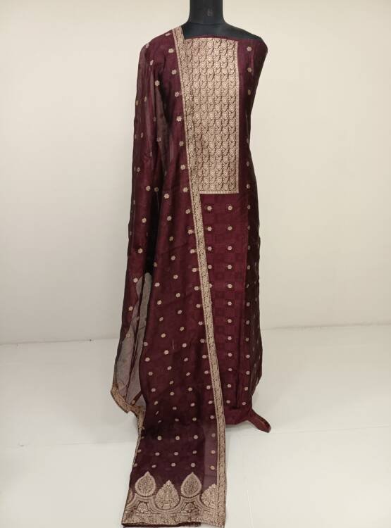 SEMI SILK WEAVING SUITS