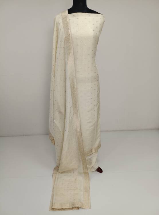 SOFT SILK BANARASI WEAVING SUITS