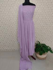 GEORGETTE  SEMI STITCHED SALWAR SUIT