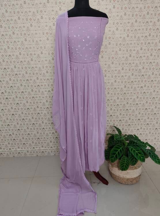 GEORGETTE  SEMI STITCHED SALWAR SUIT