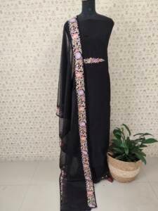 PURE CHANDERI SILK SALWAR SUIT