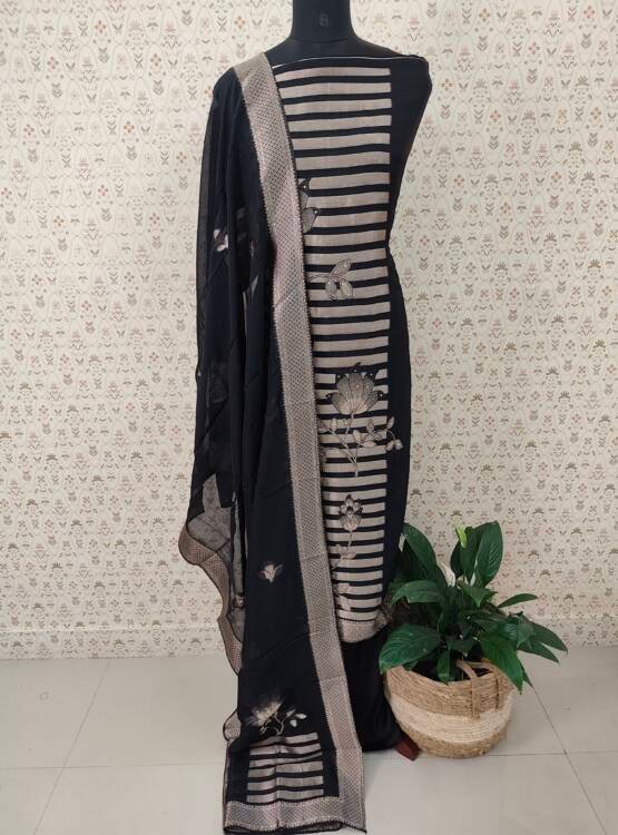 SOFT SILK BANARASI WEAVING SALWAR SUIT