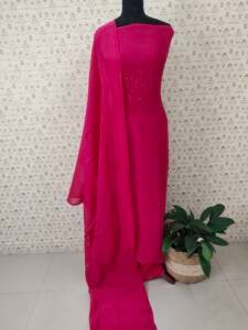 PURE MAL CHANDERI SALWAR SUIT
