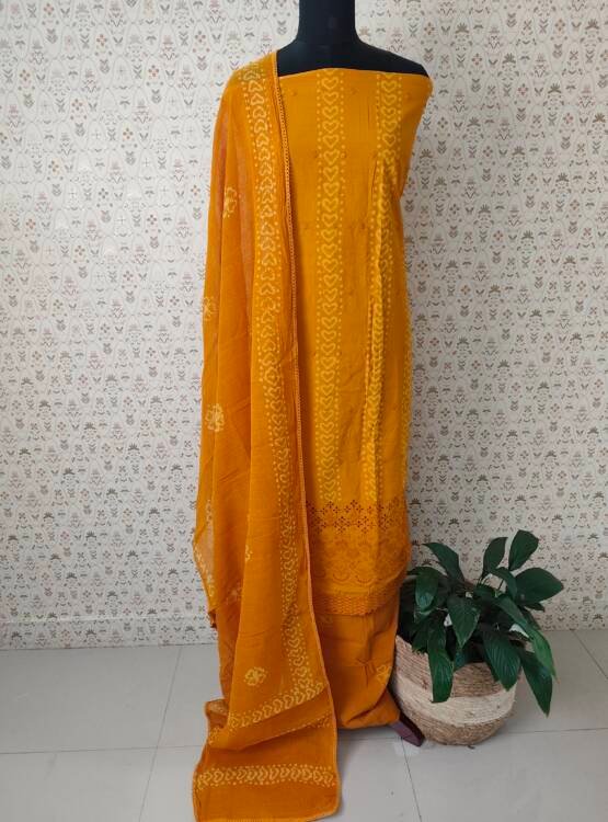 COTTON HAKKOBA PRINTED SUITS