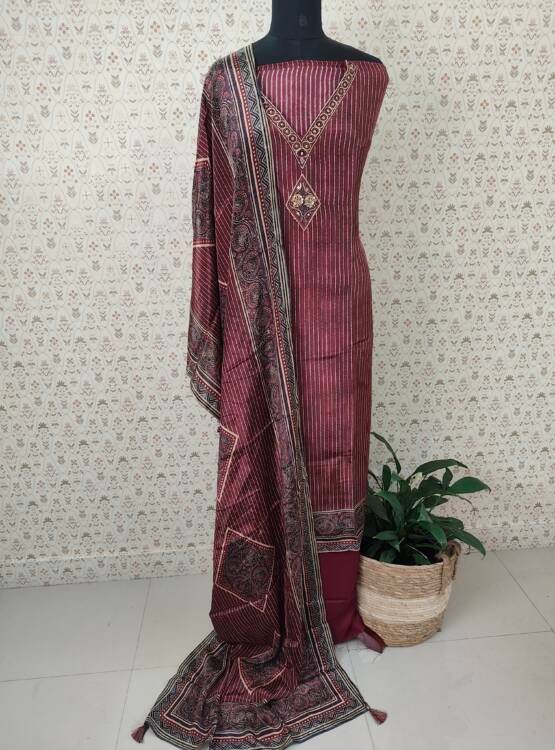 PURE MUSLIN MODAL SALWAR SUIT
