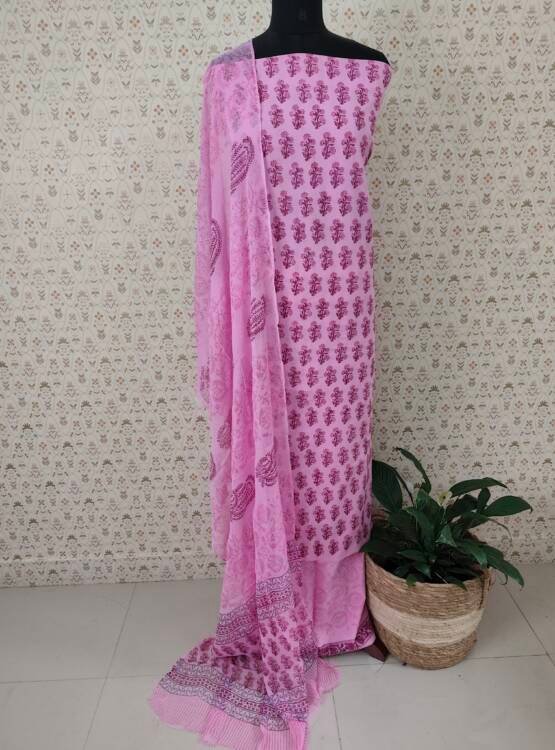 PRINTED COTTON SALWAR SUITS