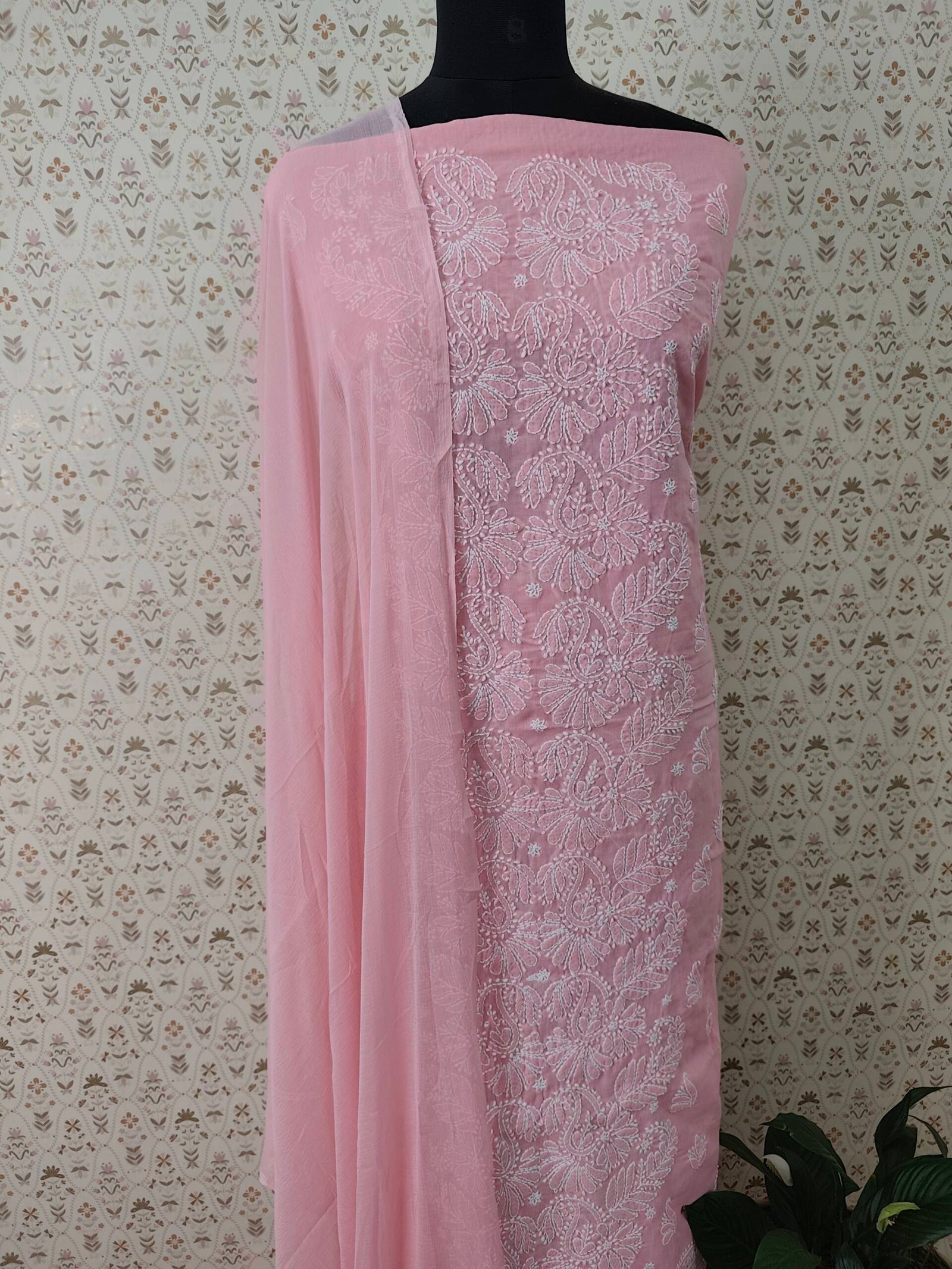 COTTON LUCKNOWI SALWAR SUIT