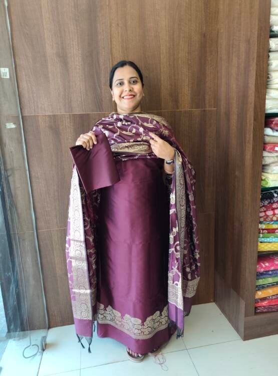 SOFT SEMI SILK SALWAR SUIT