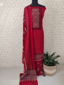 RAYON COTTON PRINTED SUITS