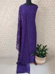 ORGANZA EMBROIDERED SUITS