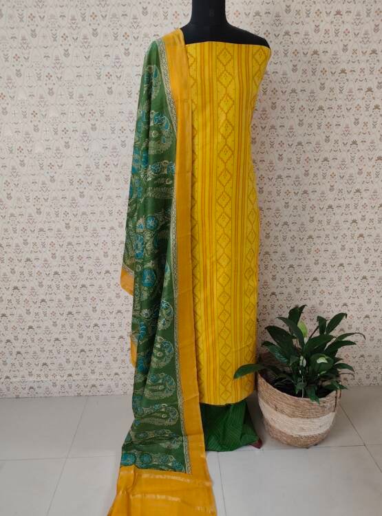 MAHESHWARI SILK SALWAR SUITS