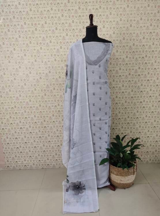 LINEN COTTON SALWAR SUIT