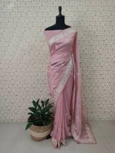 TISSUE ORGANZA SAREE