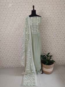 CREPE SILK SALWAR SUIT