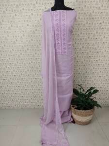 SILKY KOTA EMBROIDERED SUITS