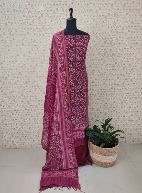 MAHESHWARI SILK SALWAR SUITS