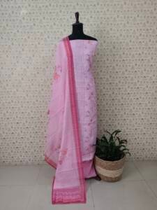 LINEN COTTON FLORAL SUITS