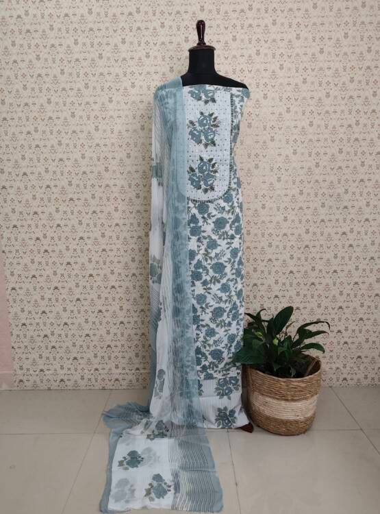PRINTED COTTON SALWAR SUITS