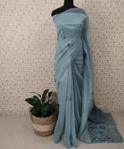 CHANDERI SILK TISSUE SAREES