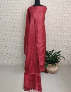 PURE TUSSER SILK SALWAR SUITS