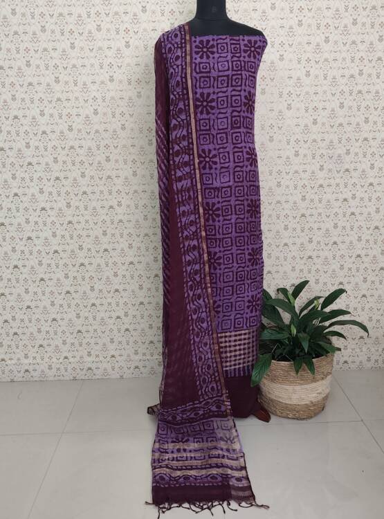 SILKY KOTA BATIK PRINTED SUITS