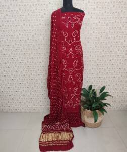 MODAL SILK BANDHINI PRINTED SUITS