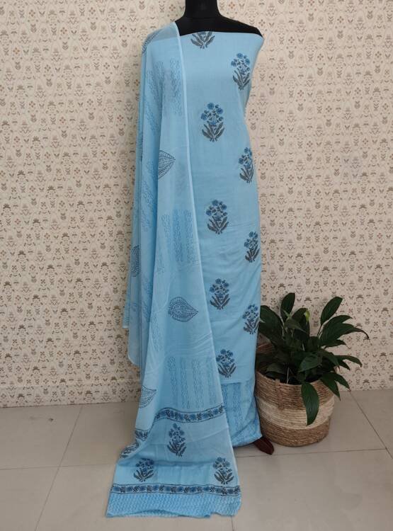 PRINTED COTTON SALWAR SUITS