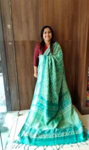PURE LINEN SAREES