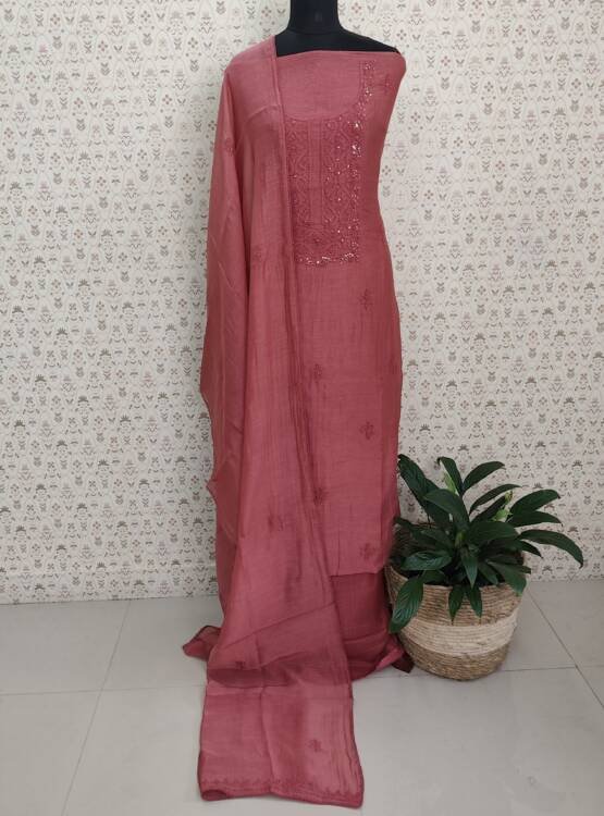 MAL CHANDERI SILK SUITS