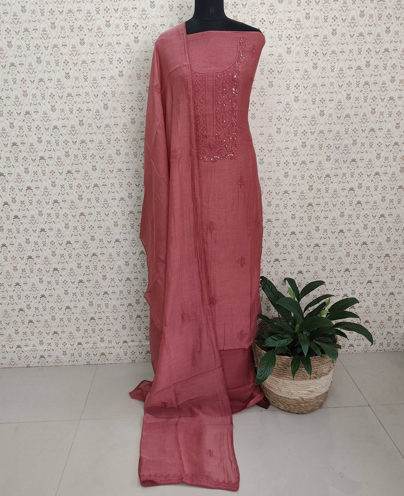 MAL CHANDERI SILK SUITS
