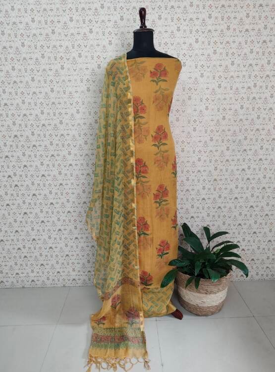 KOTA DORIA PRINTED SALWAR SUIT