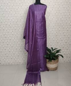 SEMI TUSSER SILK SALWAR SUITS