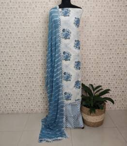 COTTON FLORAL PRINTED SUITS