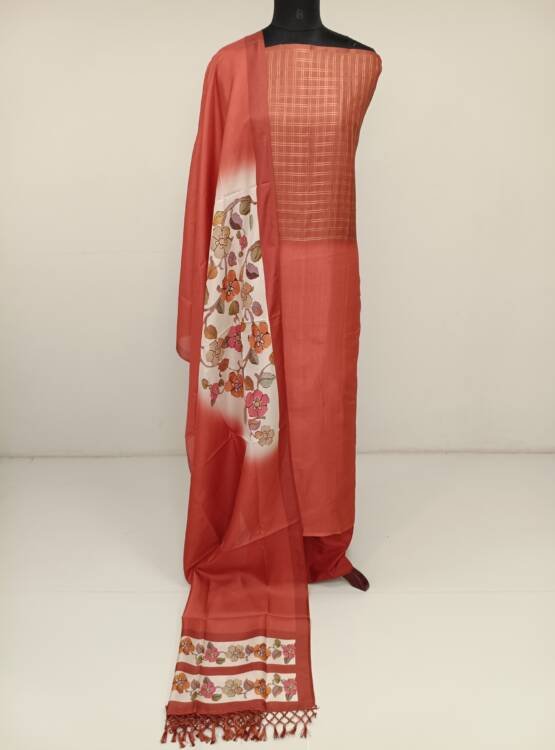 SEMI TUSSER SILK SALWAR SUITS