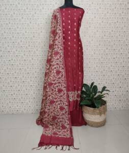 MAHESHWARI SILK BANARASI WEAVING SUITS
